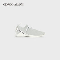 乔治·阿玛尼 GIORGIO ARMANI/阿玛尼女士商场同款时尚织物系带休闲运动鞋
