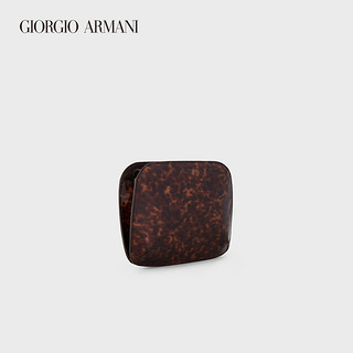 GIORGIO ARMANI/阿玛尼女士la Prima 商场同款玳瑁印花手拿包