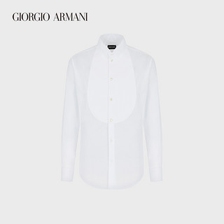 GIORGIO ARMANI/阿玛尼男士新商务系列运动风纯色商务衬衫