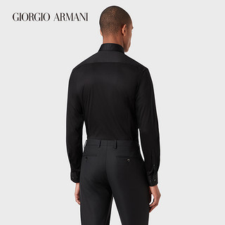 GIORGIO ARMANI/阿玛尼男士新商务系列纯色修身版衬衫