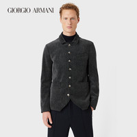 乔治·阿玛尼 GIORGIO ARMANI/阿玛尼秋冬男士新商务系列绵羊毛单排扣西装