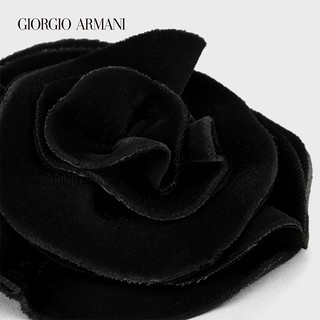 GIORGIO ARMANI/阿玛尼秋冬女士玫瑰形胸针