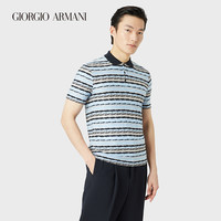 乔治·阿玛尼 GIORGIO ARMANI/阿玛尼秋冬男士经典复刻系列短袖POLO衫