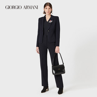 GIORGIO ARMANI/阿玛尼女士经典复刻系列运动风单排扣休闲西装