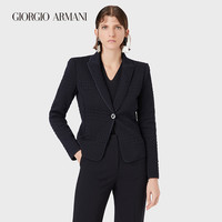 乔治·阿玛尼 GIORGIO ARMANI/阿玛尼女士经典复刻系列运动风单排扣休闲西装