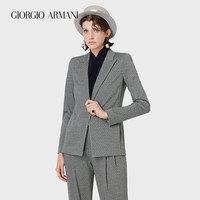 乔治·阿玛尼 GIORGIO ARMANI/阿玛尼秋冬女士经典复刻系列提花单排扣西装