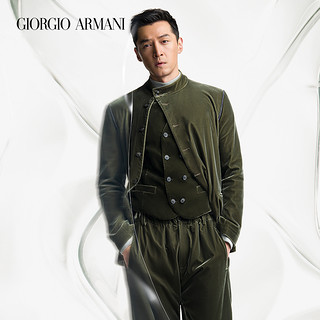 GIORGIO ARMANI/阿玛尼秋冬男士弹力双排扣背心