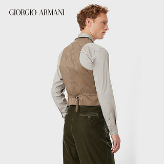 GIORGIO ARMANI/阿玛尼秋冬男士弹力双排扣背心