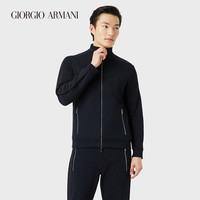 乔治·阿玛尼 GIORGIO ARMANI/阿玛尼秋冬男士经典复刻系列刺绣双层棉质外套