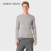 乔治·阿玛尼 GIORGIO ARMANI/阿玛尼秋冬男士经典复刻系列纯羊绒双面布针织衫
