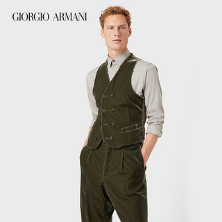 GIORGIO ARMANI/阿玛尼秋冬男士弹力双排扣背心