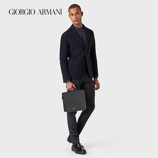 GIORGIO ARMANI/阿玛尼秋冬男士新商务系列标准版型棉质衬衫