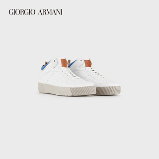 GIORGIO ARMANI/阿玛尼男士商场同款皮革休闲运动鞋