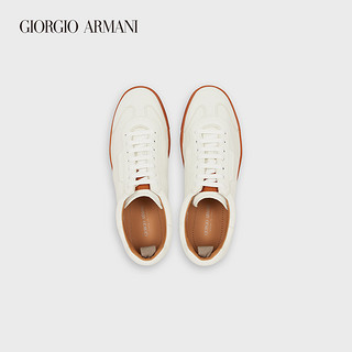 GIORGIO ARMANI/阿玛尼男士羊皮休闲运动鞋