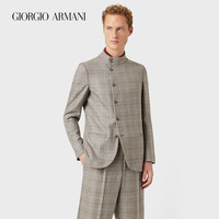 乔治·阿玛尼 GIORGIO ARMANI/阿玛尼秋冬男士经典复刻系列绵羊毛单排扣西装