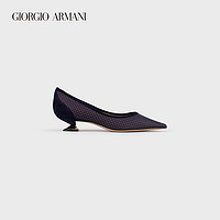 GIORGIO ARMANI/阿玛尼秋冬女士复古沙漏高跟鞋