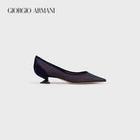 乔治·阿玛尼 GIORGIO ARMANI/阿玛尼秋冬女士复古沙漏高跟鞋