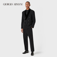 乔治·阿玛尼 GIORGIO ARMANI/阿玛尼秋冬男士新商务系列修身双排扣西装套装