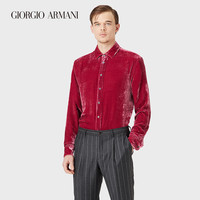 乔治·阿玛尼 GIORGIO ARMANI/阿玛尼秋冬男士新商务系列弹力修身款衬衫