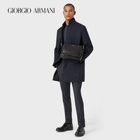 乔治·阿玛尼 GIORGIO ARMANI/阿玛尼秋冬男士经典复刻系列羊皮领飞行员棉服