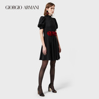 乔治·阿玛尼 GIORGIO ARMANI/阿玛尼秋冬女士经典复刻系列可拆卸腰带连衣裙