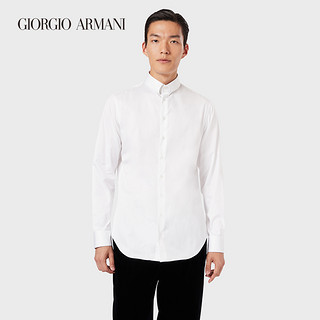 GIORGIO ARMANI/阿玛尼秋冬男士新商务系列棉质衬衫