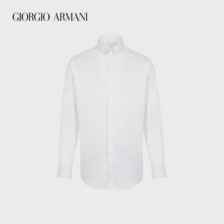 GIORGIO ARMANI/阿玛尼秋冬男士新商务系列棉质衬衫