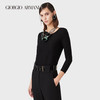 乔治·阿玛尼 GIORGIO ARMANI/阿玛尼2021早春女士浮雕提花针织衫