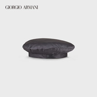 乔治·阿玛尼 GIORGIO ARMANI/阿玛尼2021早春女士刺绣LOGO桑蚕丝帽子