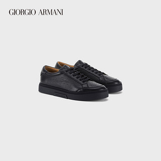 GIORGIO ARMANI/阿玛尼2021早春男士鹿皮运动鞋