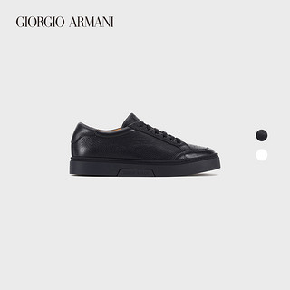 GIORGIO ARMANI/阿玛尼2021早春男士鹿皮运动鞋