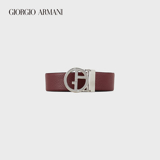 GIORGIO ARMANI/阿玛尼秋冬男士新商务系列正反两用皮革腰带