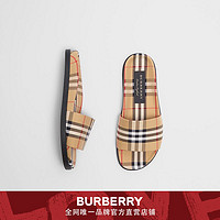 BURBERRY   Vintage 格纹拖鞋 40762181