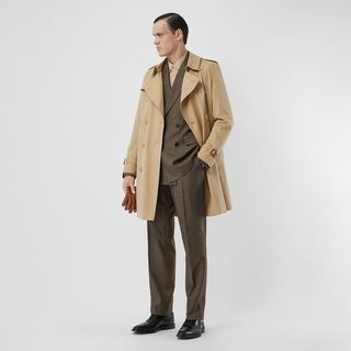 BURBERRY 肯辛顿版型 Trench 风衣 40734831