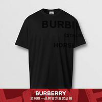 BURBERRY 印花棉质宽松 T 恤衫 80322991