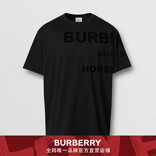 BURBERRY 印花棉质宽松 T 恤衫 80322991