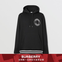 BURBERRY 徽标棉质宽松连帽衫 80345611