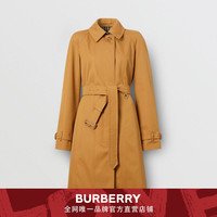 BURBERRY 嘎巴甸束带宽摆大衣 80337611