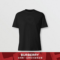 BURBERRY 女装 徽标图案棉质T恤衫 80360241