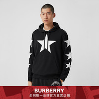 BURBERRY 男装 星辰图案棉质连帽衫 80345671