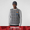 BURBERRY 专属标识羊绒裁片运动衫80330451