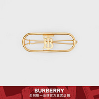 BURBERRY 镀金专属标识发夹 80342441