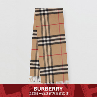 BURBERRY 博柏利 经典格纹羊绒围巾 80181731