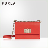 FURLA/芙拉经典款1927 女士迷你单肩斜挎包纯色牛皮女包
