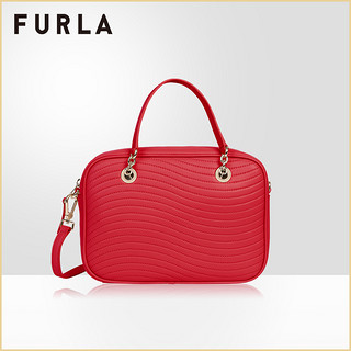 FURLA/芙拉经典款SWING 女士小号手提包时尚百搭绗缝女包 BZT1-1044777（黑色）