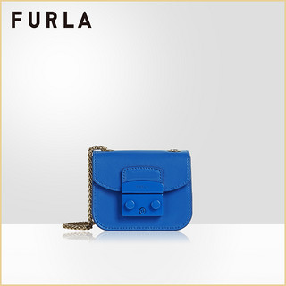 FURLA/芙拉METROPOLIS 女士迷你链条化妆包斜挎包 BATLEP0 （红色）