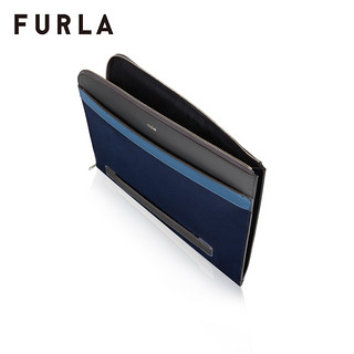 FURLA/芙拉MARTE 男士简洁皮革文件夹