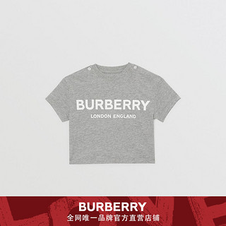 BURBERRY 标印花棉质 T 恤衫 80117391