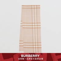BURBERRY 经典格纹羊绒围巾 80163941