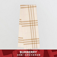 BURBERRY 经典格纹羊绒围巾 80208141